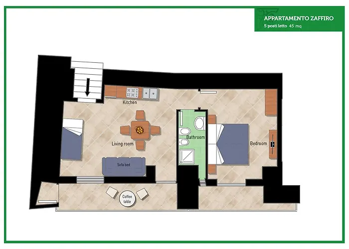 索伦托柠檬公寓 4*